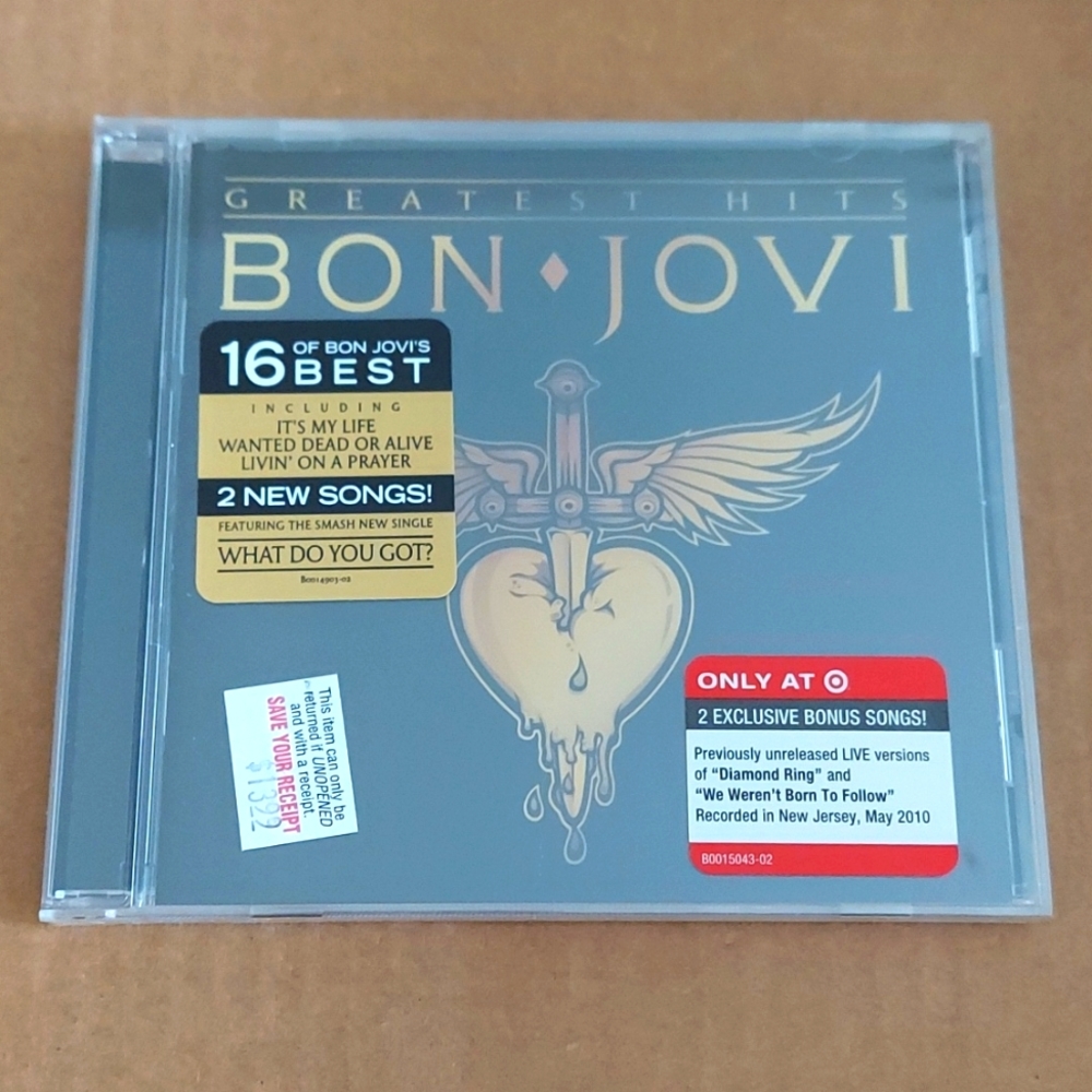 Bon Jovi Greatest Hits CD